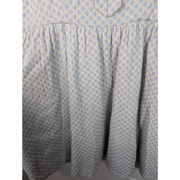 NWT Tailor & Twirl Twee Retro Style Geometric Textured Midi Swing Dress - Picture 2 of 9